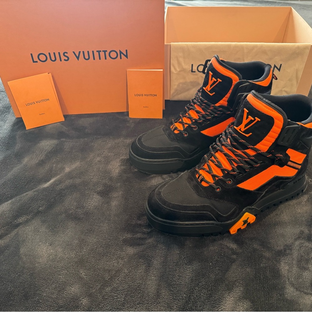 Louis Vuitton hiking boots
